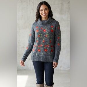 Umgee Floral Sweater